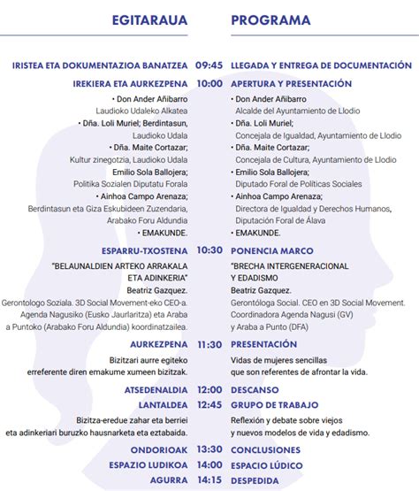 Programa Del Xxiii Encuentro De La Red De Mujeres Del Medio Rural De