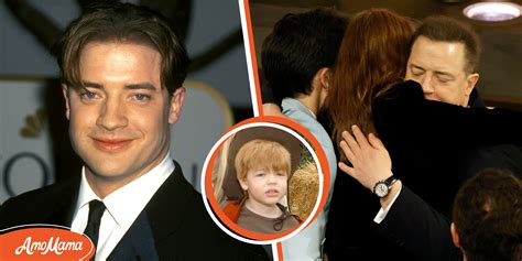 Brendan Frasers 2 Handsome Sons Hug Him after His Ex Was Awarded $900K