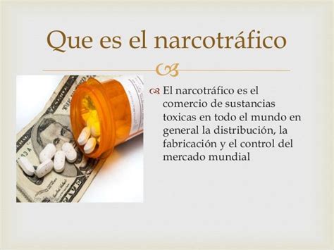 Diapositivas Del Narcotrafico