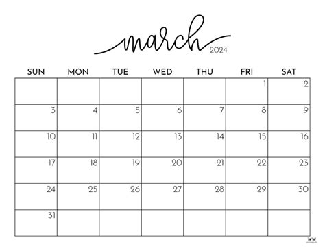 March 2024 Calendar Printable Printabulls February Dodi Nadeen