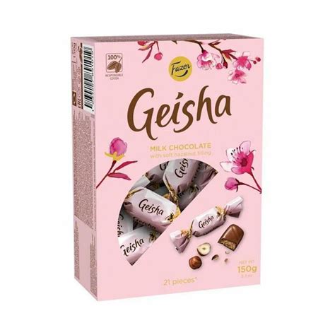 Конфеты Fazer Geisha с начинкой из тёртого ореха, 150г (Финляндия ...