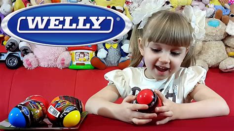 Машинки Welly / Welly Cars. Открываем сюрпризы с машинками Велли. - YouTube