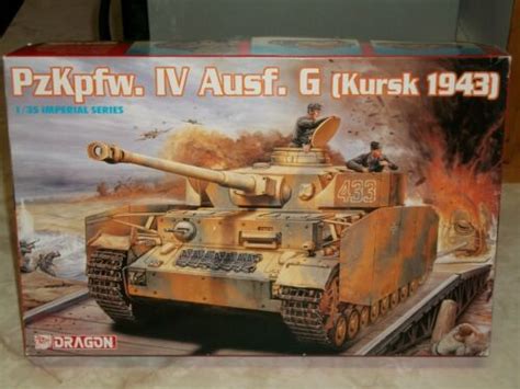 Dragon Models Scale Pzkpfw Iv Ausf G Kursk Tank Kit