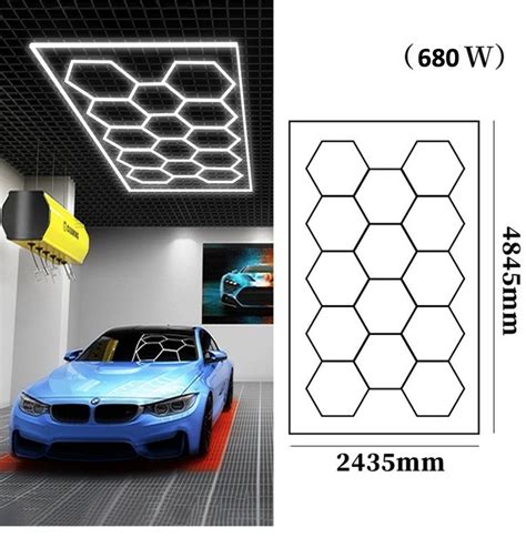 Комплект модульное светодиодное освещение 2 Рамки без сот 400W в ...