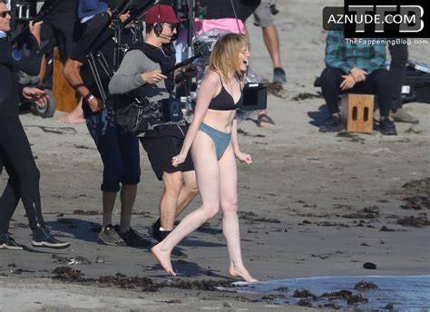 Lucy Boynton Sexy Seen Flaunting Her Hot Bikini Body At The Beach In San Pedro AZNude
