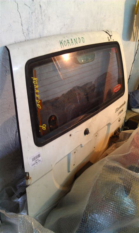 продам заднюю дверь багажника с корандо — Сообщество «Клуб Тагер» на DRIVE2