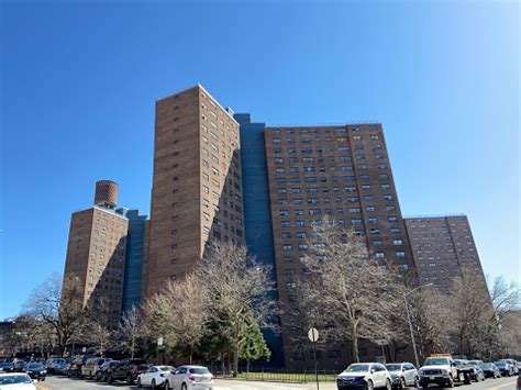 Nycha Manhattanville Houses In West Harlem New York City Usa Stock ...