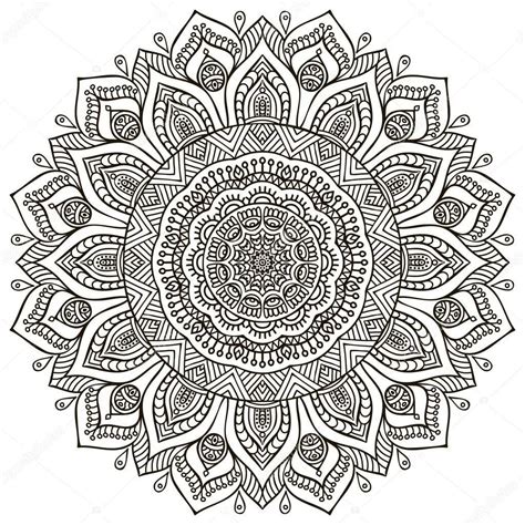 сложная мандала раскраска: 10 тыс изображений найдено в Яндекс ...