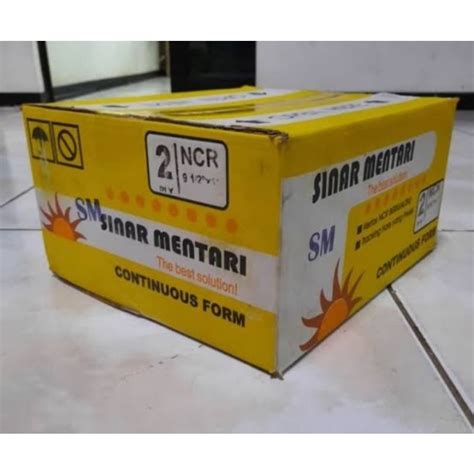 Jual Continuous Form NCR 2 Ply Sinar Mentari Full 9 1 2x11 Kertas Print