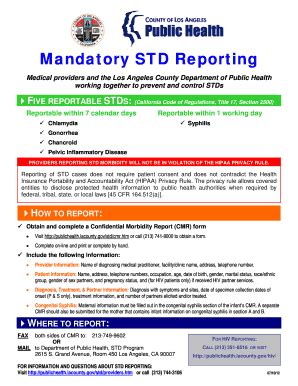 Fillable Online Publichealth Lacounty Cmr Poster Instruction Page