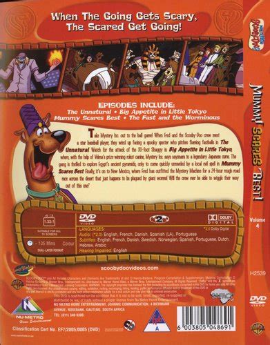 What S New Scooby Doo Mummy Scares Best Volume 4 Dvd Dvd Buy Online In South Africa