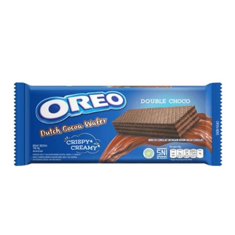 Jual Oreo Dutch Cocoa Wafer Double Choco Wafer Gr Shopee Indonesia