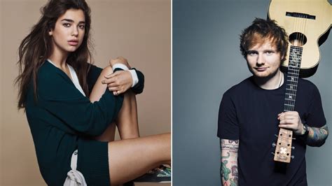 Brit Awards 2018 Dua Lipa Leads With Five Nominations Ed Sheeran