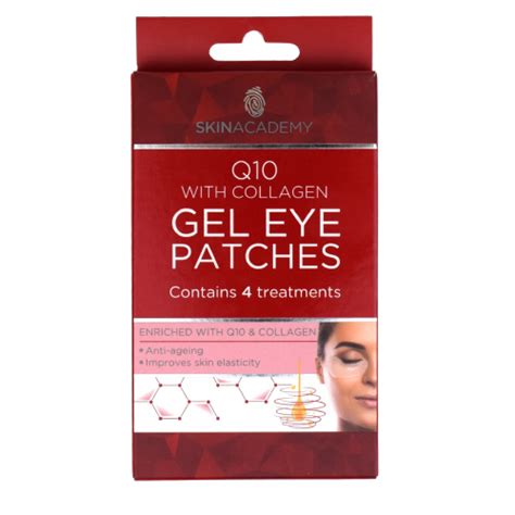 Skin Academy Q10 With Collagen Gel Eye Patches 4s Pharma Xonline
