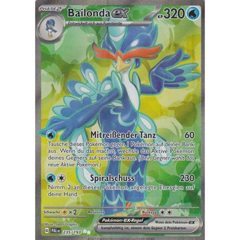 Bailonda Ex 273 193 Hyper Rare Entwicklungen In Paldea Pokemon Karte Kaufen