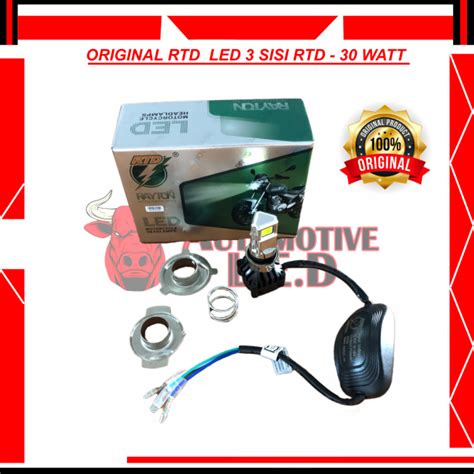 Lampu Motor H Sisi Rtd Watt Original Bohlam Led Motor Sisi