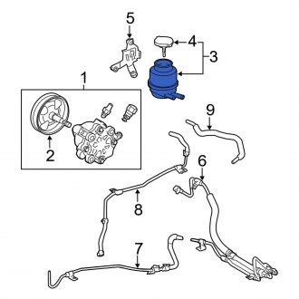 Toyota Camry Power Steering Reservoirs Caps Seals CARiD