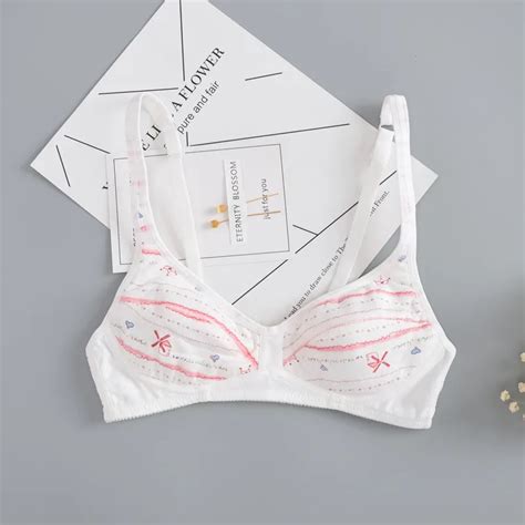 Спортивный бюстгальтер для девочек; нижнее белье для подростков ...