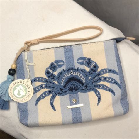 Spartina 449 Bags Spartina 449 Daufuskie Island Blue And Cream