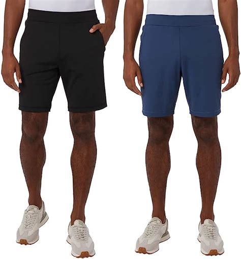 32 Degrees Cool Mens 2 Pack Stretch Comfort Active Performance Shorts As1 Alpha L Regular