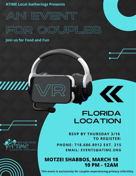 ATIME Local Gatherings: Florida Couples VR Night – ATime