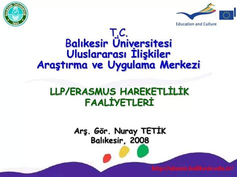 PPT T C B alıkesir Üniversitesi Uluslararası İlişkiler Araştırma ve