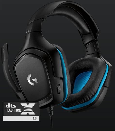 Наушники Logitech Wired Gaming Headset G432 Black (981-000770) купить в ...