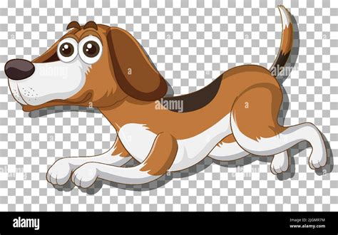 Beagle Dog Cartoon Character Illustration Stock Vector Image And Art Alamy