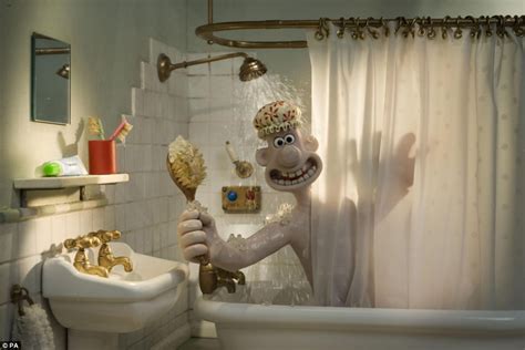 Wallace Stars In His First Nude Plasti Scene With Gromit On Hand To Spare His Blushes Daily