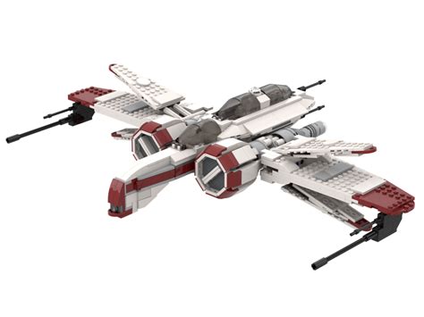 LEGO MOC ARC-170 Starfighter by monkgyatso | Rebrickable - Build with LEGO