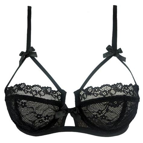Soutien Gorge Balconnet Ivresse Noir Par Midnight Lingerie