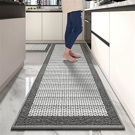 Padoor Lot De Tapis De Cuisine Antid Rapants Et Lavables Tapis De