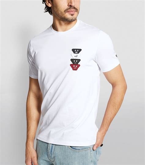 Armani White Emoji T Shirt Harrods Uk