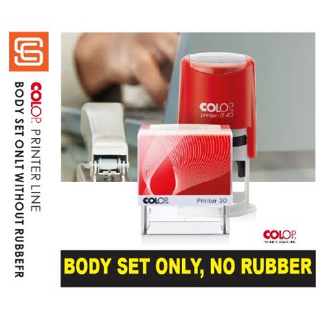 Colop Stamp Cop Self Inking I Body Set Only No Rubber I Tidak