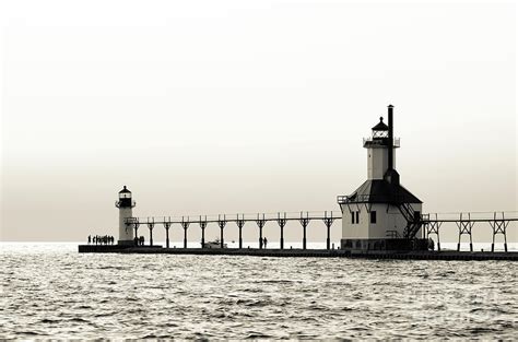 St. Joseph Lighthouse Pier Photograph by Steven Heim - Fine Art America