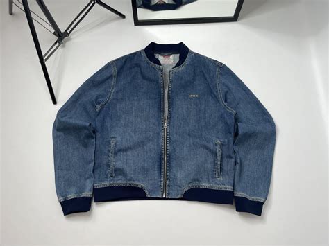 Вінтажний бомбер Levis винтаж левайс левис джинсовка: 950 грн ...
