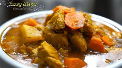 Chicken Curry With Carrot And Potatoes Yellow Chicken Curry Recipe Youtube