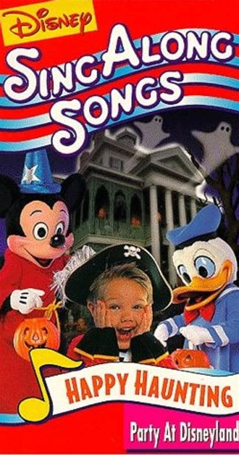 Disney Sing Along Songs: Happy Haunting Party at Disneyland (Video 1998 ...