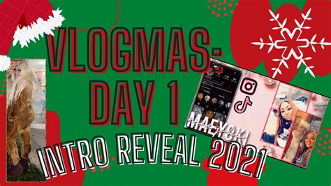 My First Vlogmas 2021 Vlogmas Intro Reveal Brainstorming Vlogmas