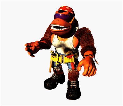 Funky Kong Artwork - Funky Kong Donkey Kong Country 3, HD Png Download ...