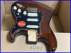 NEW Fender Squier Classic Vibe 70s Stratocaster HSS WALNUT LOADED BODY ...