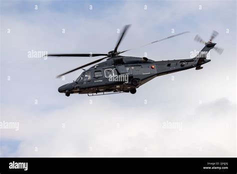 Leonardo Aw149 Airborne At Riat 2022 Stock Photo Alamy