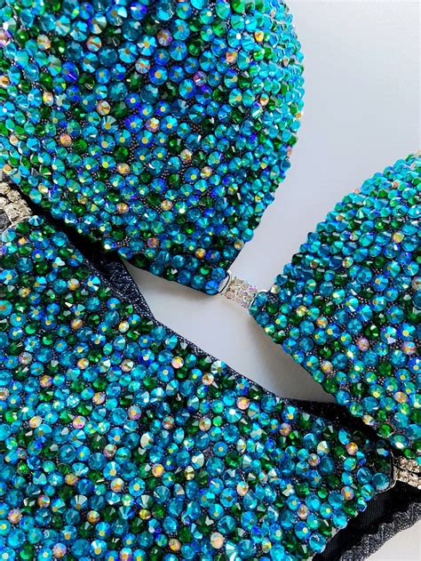 Bodybuilding Bikini Set Competition Set Figure Bikini Etsy