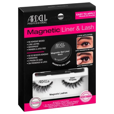 Ardell Magnetic Lash Liner Demi Wispies Kit Shop Eyes At H E B