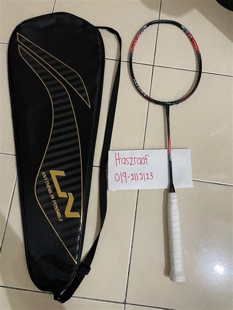 Li Ning Axforce Max Tiger Lining Raket Sports Equipment Sports