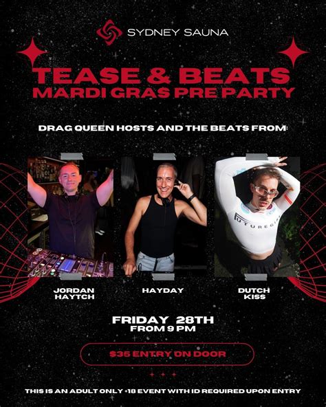 Events Sydney Sauna Sydney S Best Gay Bisexual Men S Sauna Gay Massage