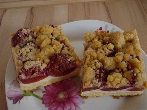 Pflaumen Quark Kuchen Mit Streuseln Von Daxi Chefkoch De