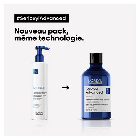 Loréal Série Expert Serioxyl Advanced Purifier And Bodifier Shampoo