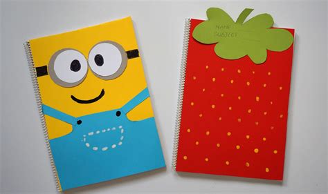 School Notebook Cover Design