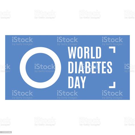 World Diabetes Day Abstract Vector Logo Stock Illustration Download